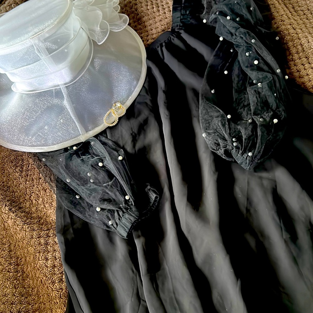 Forever 21 Black Pearl dress